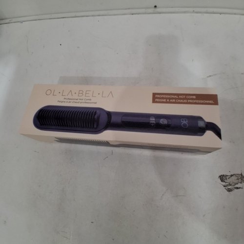OLLA BELLA PROFESSIONAL HOT COMB - 100-240V - BLACK (MODEL: OB-HCB-BK / 2013676) image 4