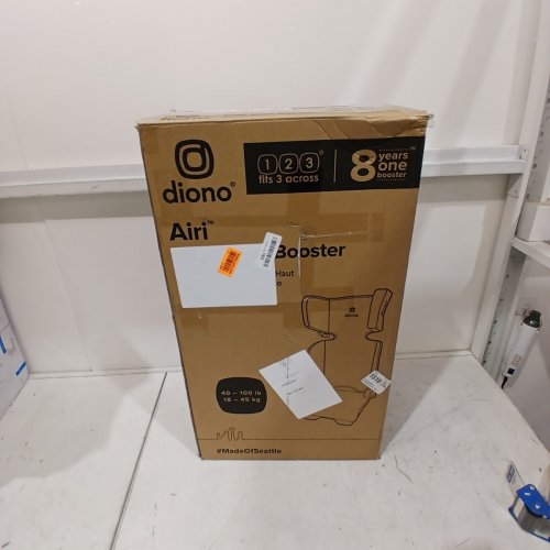 DIONO AIRI HIGH BACK BOOSTER CAR SEAT - 40LBS TO 120LBS - BLUE (MODEL: 55002-NA-01) image 7