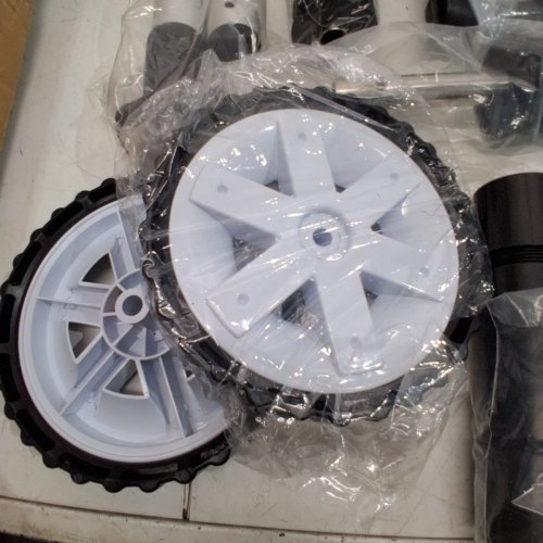 IN GROUND MOBILE SOLAR BLANKET REEL WITH LOCKING WHEELS - 18FT - BLACK\ALUMINUM (MODEL:LPC005_POOL_REEL_18FT) image 4