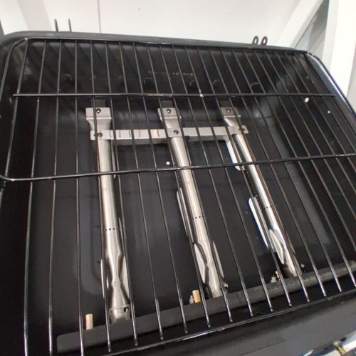 OUTSUNNY 3+1 BURNER PROPANE GAS BBQ GRILL WITH SIDE BURNER - BLACK - (MODEL: 846-167V30BK) image 9