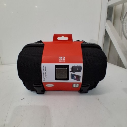 NINTENDO SWITCH 2 GAME TRAVELER DELUXE CROSSOVER BAG - BLACK image 2