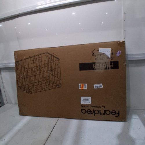 FEANDREA XL FOLDABLE DOG CRATE CAGE - 42" - BLACK (MODEL: PPD42H) image 4