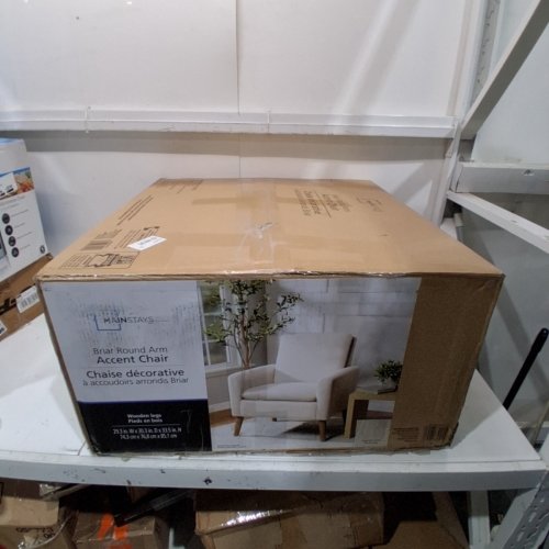 ROUND ARM ACCENT CHAIR - 29.3" X 30.3" X 33.5" (MODEL: 51001798) image 3