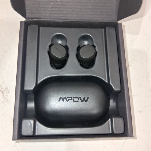 MPOW TRUE WIRELESS BLUETOOTH EARBUDS - BLACK (MODEL: BH463A) image 2