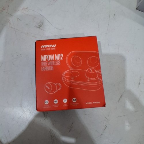 MPOW TRUE WIRELESS BLUETOOTH EARBUDS - BLACK (MODEL: BH463A) image 3
