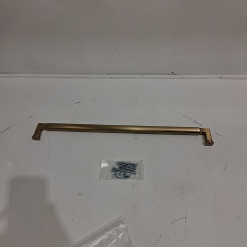 CABINET DRAWER PULL HANDLE - 18.5" X 2" - BRASS/GOLD image 2