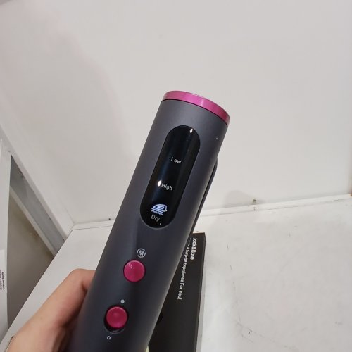 JACK & ROSE DUAL VOLTAGE CERAMIC CLOTHING STEAMER WITH FAST HEAT-UP - 150ML TANK - 1000 WATTS - GREY/PINK - (MODEL: SC-001) image 2