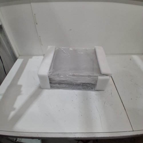 3PK GUDEMAY STACKABLE PLASTIC STORAGE BIN WITH MAGNETIC LID - XL - CLEAR image 2