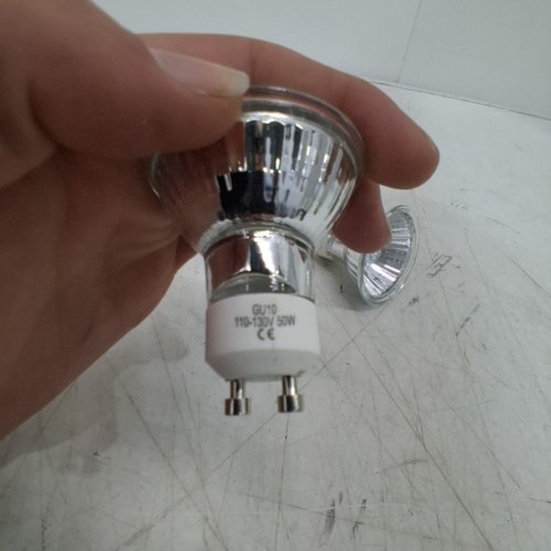 2PK GU10 HALOGEN REFLECTOR LIGHT BULB - 50W image 3