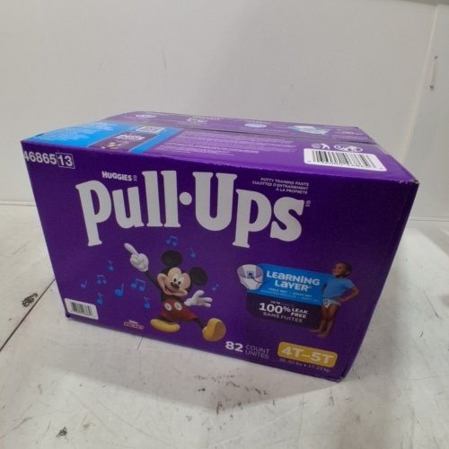 82PK HUGGIES PULL-UPS DISPOSABLE TRAINING PANTS - SIZE 4T-5T - DISNEY MICKY MOUSE image 2