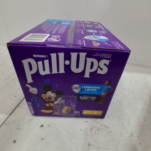 82PK HUGGIES PULL-UPS DISPOSABLE TRAINING PANTS - SIZE 4T-5T - DISNEY MICKY MOUSE image 3