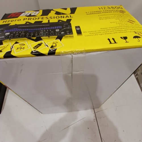 HZERO 5.1 CHANNEL RECEIVER WITH BLUETOOTH STEREO AUDIO AMPLIFIER - BLACK (MODEL: HZ3800) image 4