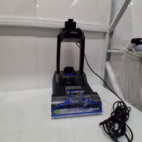 BISSELL POWERCLEAN TURBO PET XL UPRIGHT CARPET CLEANER - BLACK/BLUE (MODEL: 3738C) image 3