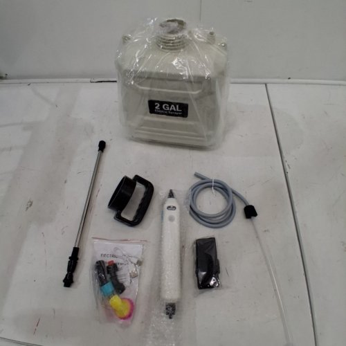 PORTABLE ELECTRIC GARDEN SPRAYER WITH ADJUSTABLE SPRAY MODES - 8L - WHITE image 4