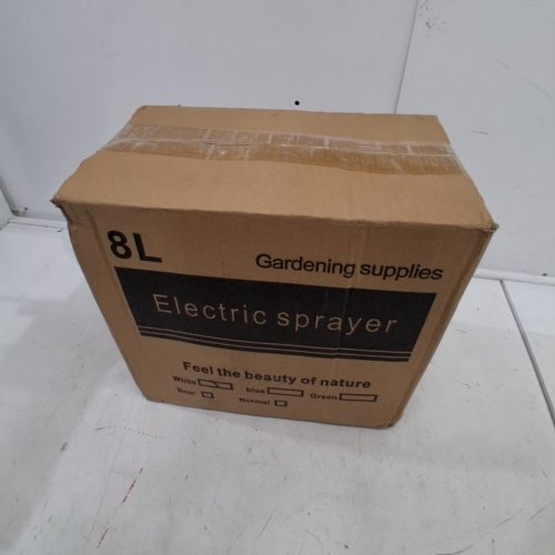 PORTABLE ELECTRIC GARDEN SPRAYER WITH ADJUSTABLE SPRAY MODES - 8L - WHITE image 5