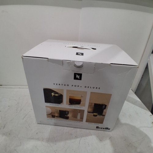 BREVILLE NESPRESSO VERTUO POP+ DELUXE COFFEE & ESPRESSO MACHINE - MATTE BLACK/GOLD (MODEL: BNV125MTB1BUC1) image 9