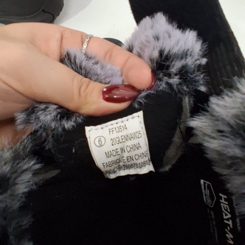 WOMEN'S OZARK TRAIL FUR-TRIMMED WINTER BOOTS - 6 - BLACK (STYLE: 20GLENNAW25) image 4