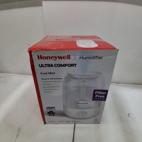 HONEYWELL ULTRA COMFORT COOL MIST ULTRASONIC HUMIDIFIER - 1GAL - WHITE (MODEL: HUL545WC) image 7