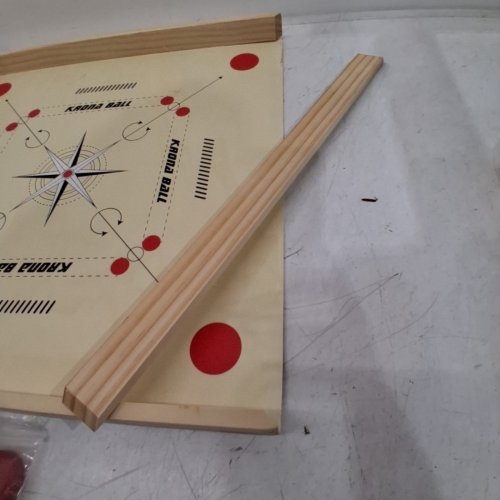 TISHITA HARDWOOD CARROM BOARD SET - 18" - WOOD image 4