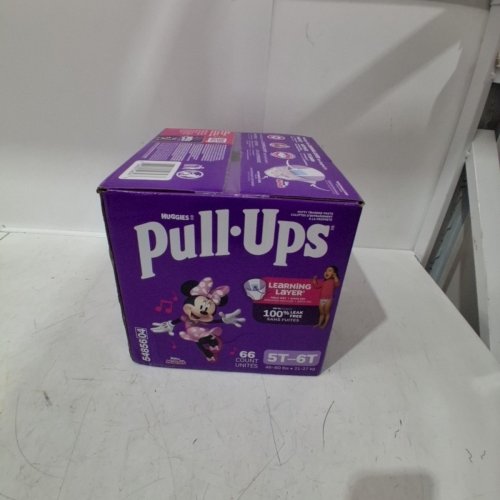 66PK KIDS HUGGIES PULL UPS TRAINING UNDERPANTS - 5T-6T - MINNIE MOUSE image 2