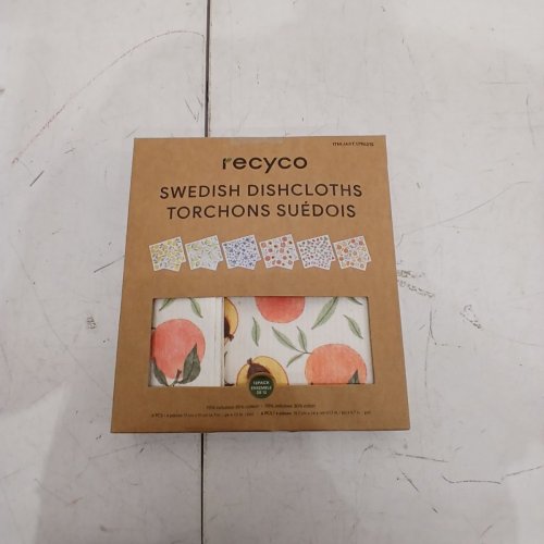 8PK RECYCO PLANT BASED SWEDISH DISHCLOTHS - ASSORTED SIZES - MULTICOLOUR (MODEL: 1796215) image 5