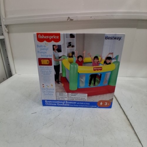 FISHER-PRICE KIDS INDOOR\OUTDOOR BOUNCESATIONAL BOUNCER - MULTI COLOUR image 2