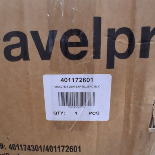 TRAVELPRO MAXLITE 5 SOFTSIDE EXPANDABLE UPRIGHT 2 WHEEL CHECKED MEDIUM LUGGAGE - 26" - BLACK (MODEL: 401172601) image 6
