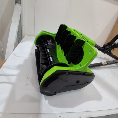 GREENWORKS PRO CORDLESS SNOW SHOVEL *TOOL ONLY* - 24V - 12" - GREEN (MODEL: SS24L00) image 3