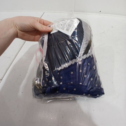 GIRLS PALAMON MIDNIGHT WITCH COSTUME (NO HAT) - MEDIUM (8/10) - BLUE/SILVER/GOLD (STYLE: 40971) image 3
