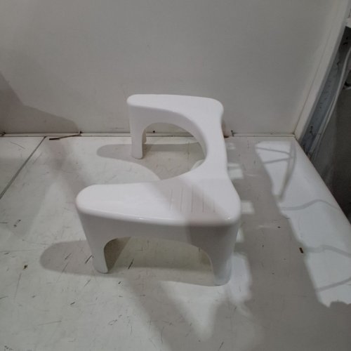 SQUATTY POTTY SIMPLE TOILET STOOL - 7" - WHITE - (MODEL: SP-SIMPLE-OS) image 2