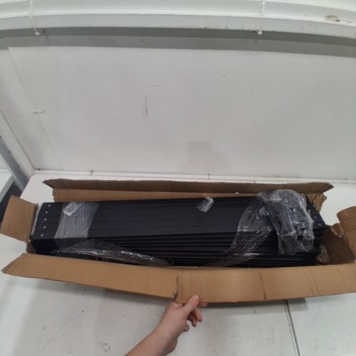 50PK MYARD TRADITIONAL RECTANGULAR ALUMINUM DECK BALUSTERS - 32.25"L - MATTE BLACK image 3