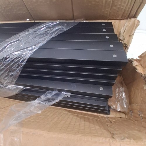 50PK MYARD TRADITIONAL RECTANGULAR ALUMINUM DECK BALUSTERS - 32.25"L - MATTE BLACK image 5
