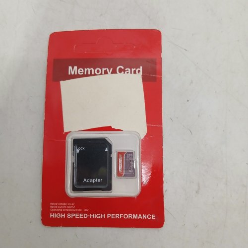 MICRO SD MEMORY CARD WITH ADAPTER - 64GB - RED image 2