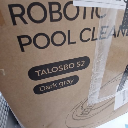 TALOSBO CORDLESS POOL ROBOT, DOUBLE FILTRATION WIRELESS POOL VACUUM CLEANER - DARK GRAY (MODEL: S2) image 3