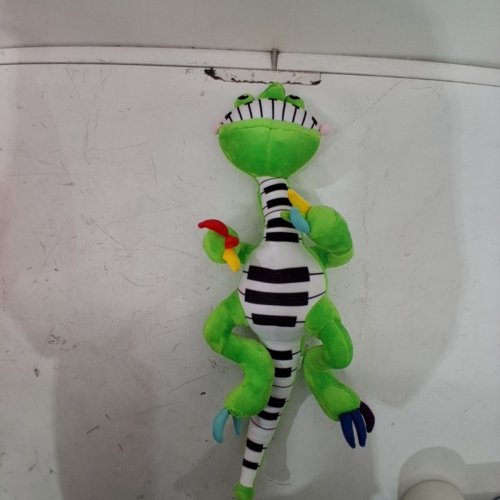 PLUSH PIANOSAURUS GAME TIME NIGHTMARE PIANO DINOSAUR- 19"- GREEN image 2