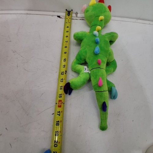 PLUSH PIANOSAURUS GAME TIME NIGHTMARE PIANO DINOSAUR- 19"- GREEN image 4