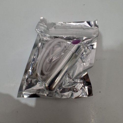 10-SPEED RECHARGEABLE MINI BULLET VIBRATOR - SILVER image 2