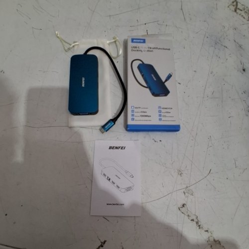 BENFEI USB-C 11-IN-1 MULTIFUNCTIONAL DOCKING STATION - BLUE (MODEL : 000359BLUE) image 2