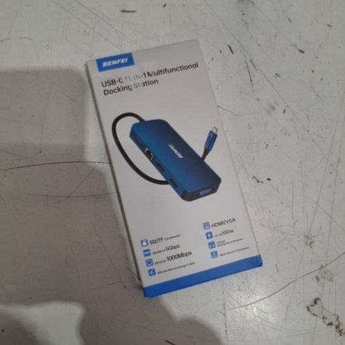 BENFEI USB-C 11-IN-1 MULTIFUNCTIONAL DOCKING STATION - BLUE (MODEL : 000359BLUE) image 8