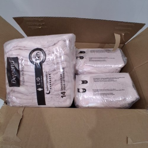 56PK DEPEND NIGHT DEFENSE INCONTINENCE UNDERWEAR FOR WOMEN - LARGE - (MODEL: 55166) image 2