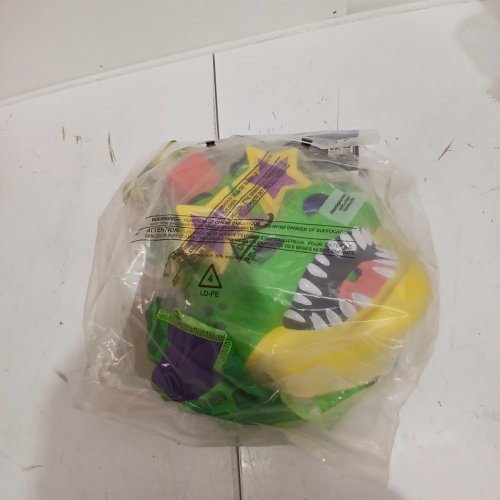 3PC BOYS FIVE NIGHTS AT FREDDY'S MONTGOMERY GATOR COSTUME - MEDIUM 8/10 - GREEN/YELLOW image 3
