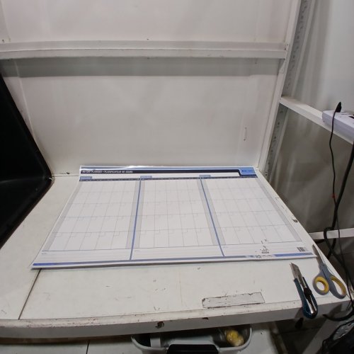 DAY-TIMER UNDATED FLEXIBLE ERASABLE 90/120-DAY WALL PLANNER - 24" X 36" image 2