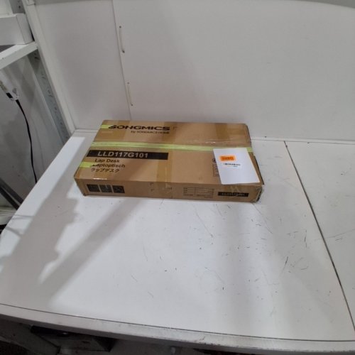 SONGMICS ADJUSTABLE LAPTOP DESK - 20" X 12" - WHITE (MODEL: LLD117G101) image 4