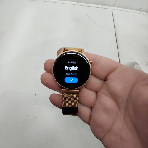 UNISEX FITPOLO CHAIN BAND SMART WATCH FITNESS TRACKER - 1.32" AMOLED TOUCHSCREEN, BLUETOOTH CALL, 24/7 HEART RATE, SPO2 MONITOR, STEP COUNTING, SLEEP TRACKING, IP68 WATERPROOF, FOR ANDROID, IPHONE - PINK (MODEL: AR-01) image 2