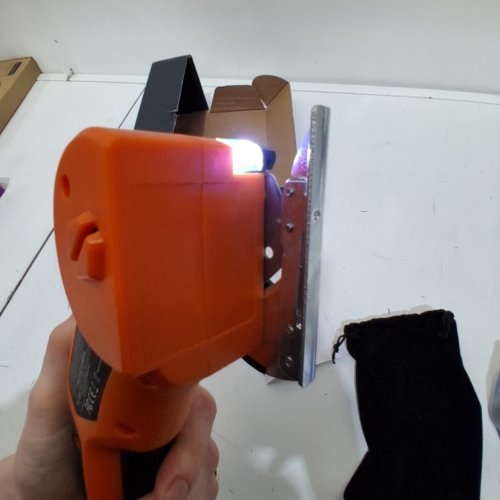 PRECIVA CORDLESS ELECTRIC RECHARGEABLE SCISSORS - 4.0V - ORANGE (MODEL: HJ-011) image 2