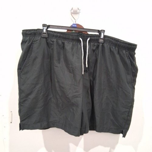 MEN'S GEORGE DRAWSTRING SWIM SHORTS WITH MESH LINING - 2XL - BLACK (STYLE: GRY58206MN) image 2