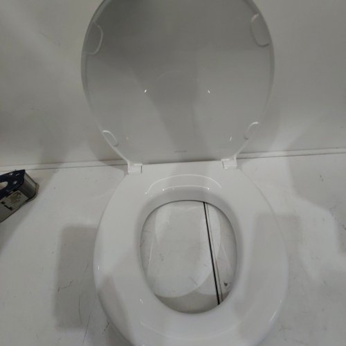KOHLER HYTEN ELEVATED QUIET-CLOSE ROUND TOILET SEAT - WHITE (MODEL: 25876-0) image 4