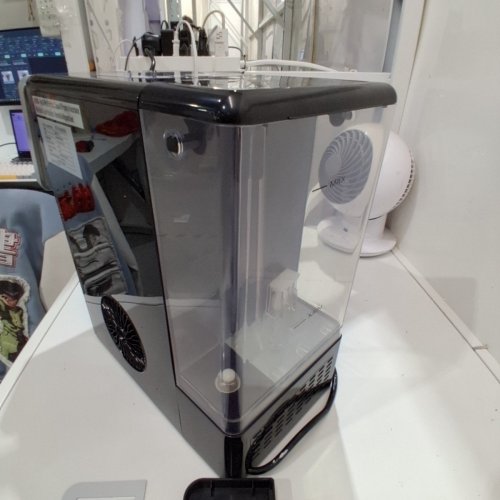 2-IN-1 BULLET ICE MAKER WITH WATER DISPENSER - 26LBS - BLACK image 4