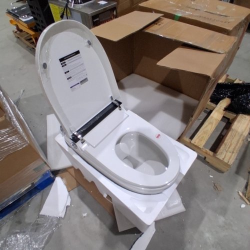 ORIGINBUTY ONE PIECE SMART TOILET WITH BIDET - ELONGATED - WHITE - (MODEL: 709) image 6