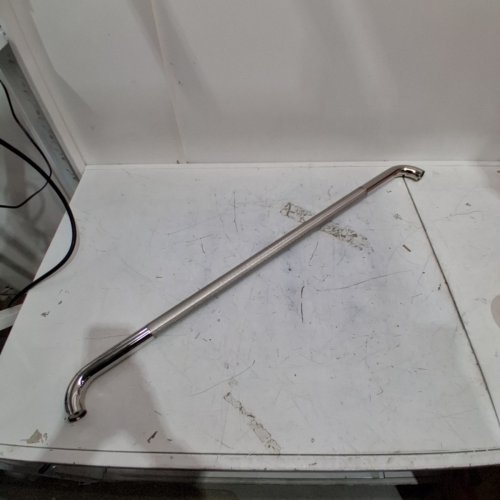 WALL-MOUNTED ANTI-SLIP SAFETY GRAB BAR - 40" - CHROME image 2